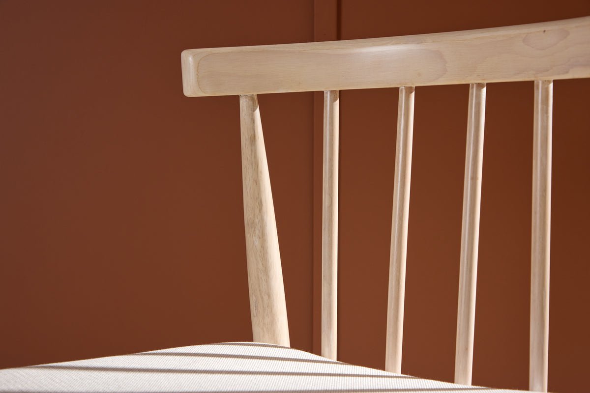 2er Set - Stuhl Ländle im weiß gewaschenen Skandi-Design