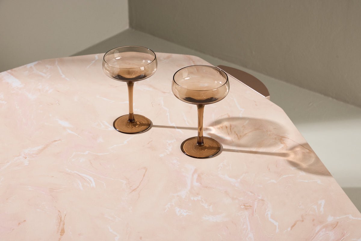 Couchtisch Rovena - mit 3 Beinen