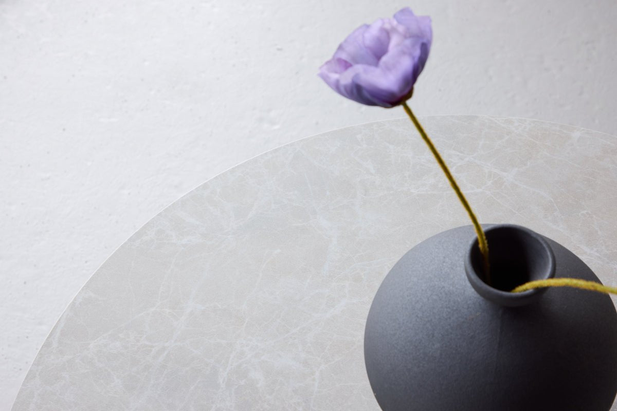 Couchtisch Navaro - Rundtisch in sanftem Beige