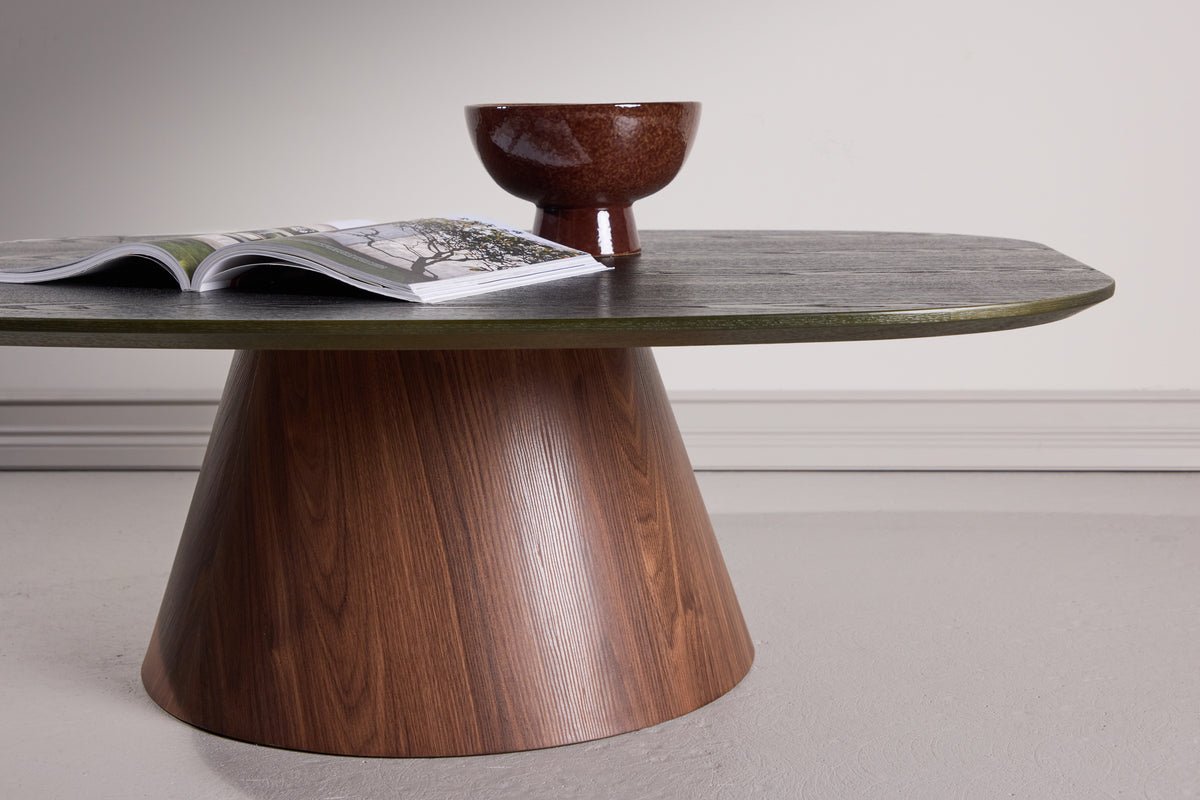 Couchtisch Amaro - in Holzoptik mit Maserung