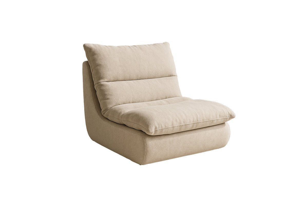 Lounge Sessel Selona - Polstersessel aus Leinenmischung