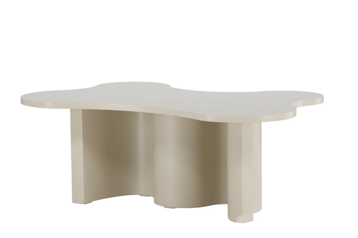 Couchtisch Beno - in Beige mit einzigartigem Design