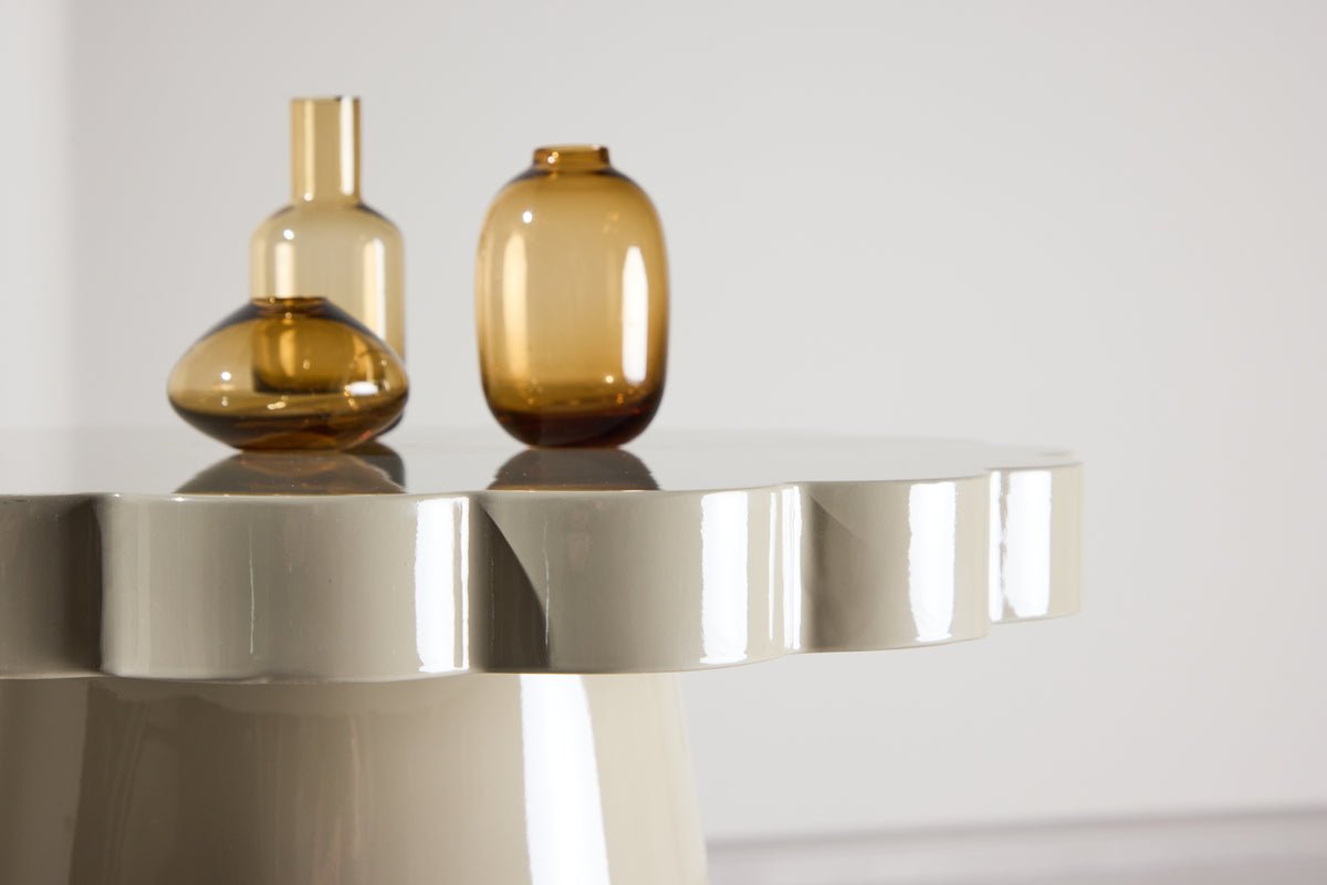 Beistelltisch Soria – Ø45 cm in Beige