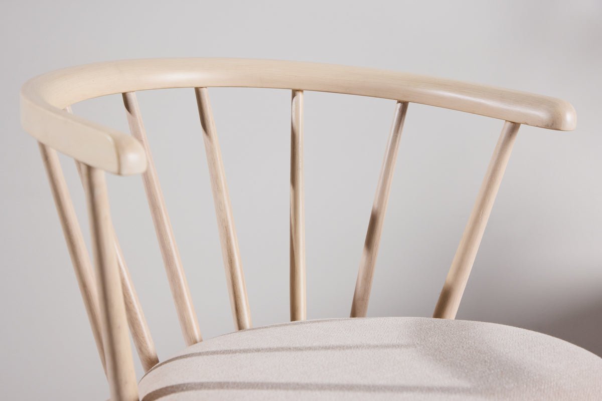 2er Set - Stuhl Ballado mit fest vernähtem Sitzkissen