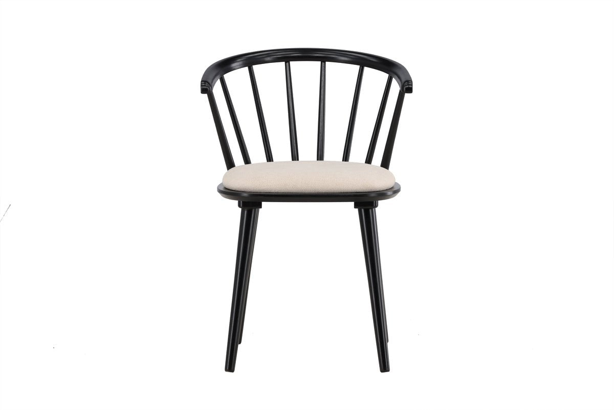 2er Set - Stuhl Ballado mit fest vernähtem Sitzkissen