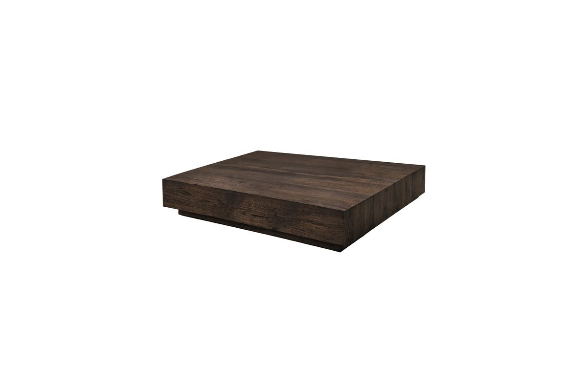 Couchtisch Floren - aus mokkafarbenem MDF