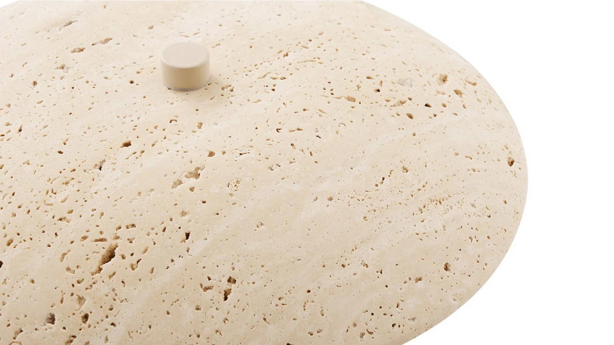Tischlampe Verde - aus hochwertigem Travertin