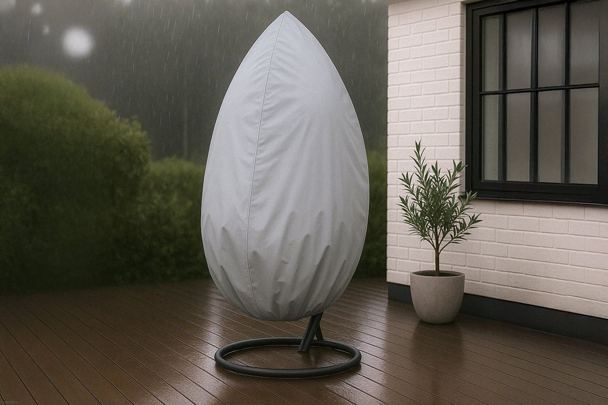 Möbelabdeckung Aeris - aus grauem Polyester