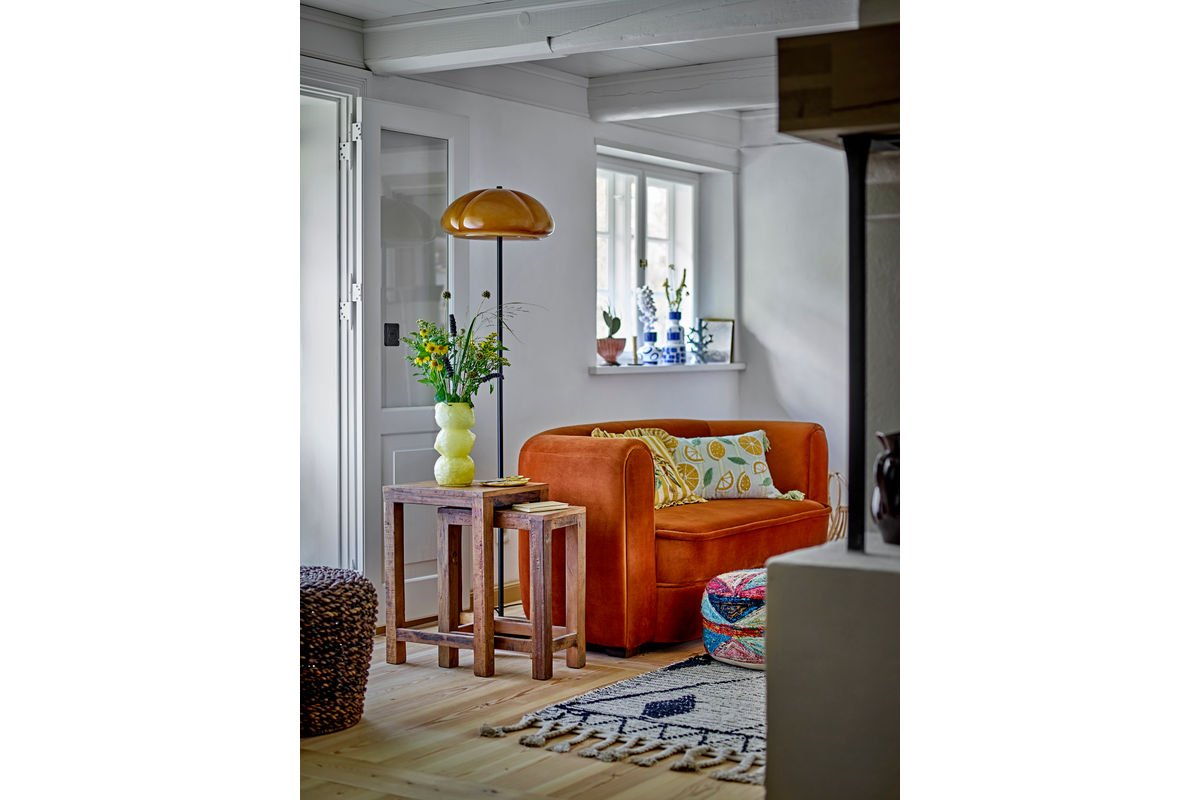 Vase „Solaro“ – Gelbes Glas