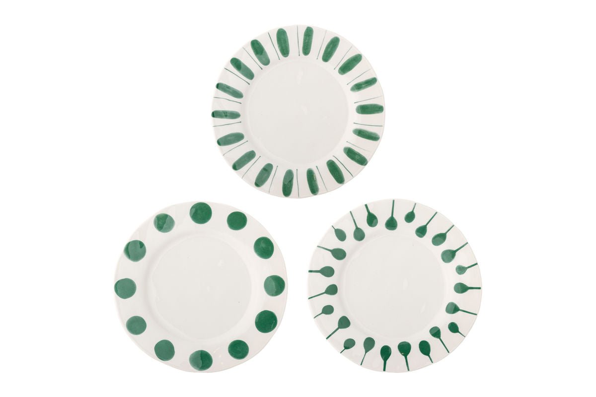 Teller Belvara - aus Steingut gefertigt 3er Set