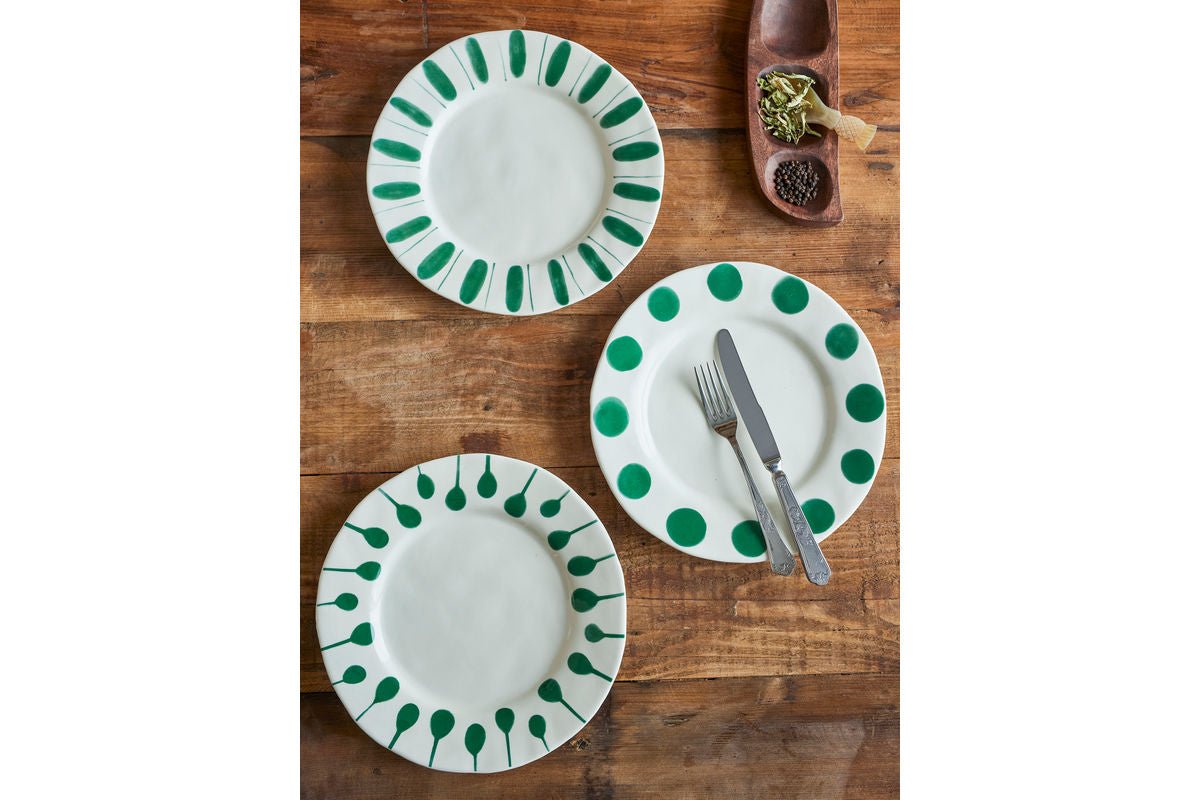 Teller Belvara - aus Steingut gefertigt 3er Set