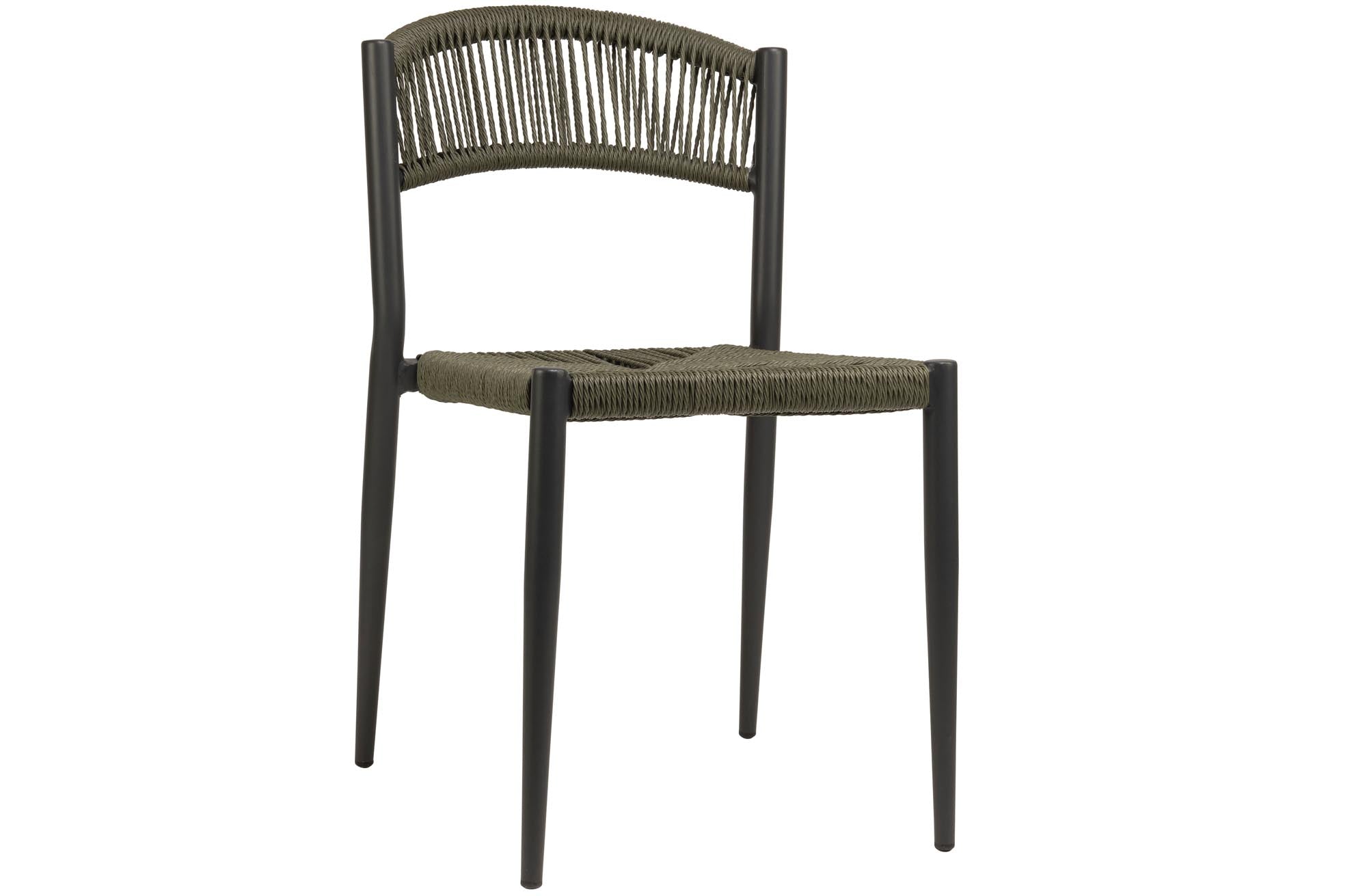 4er Set - Gartenstuhl Kira ohne Armlehne Rope Design