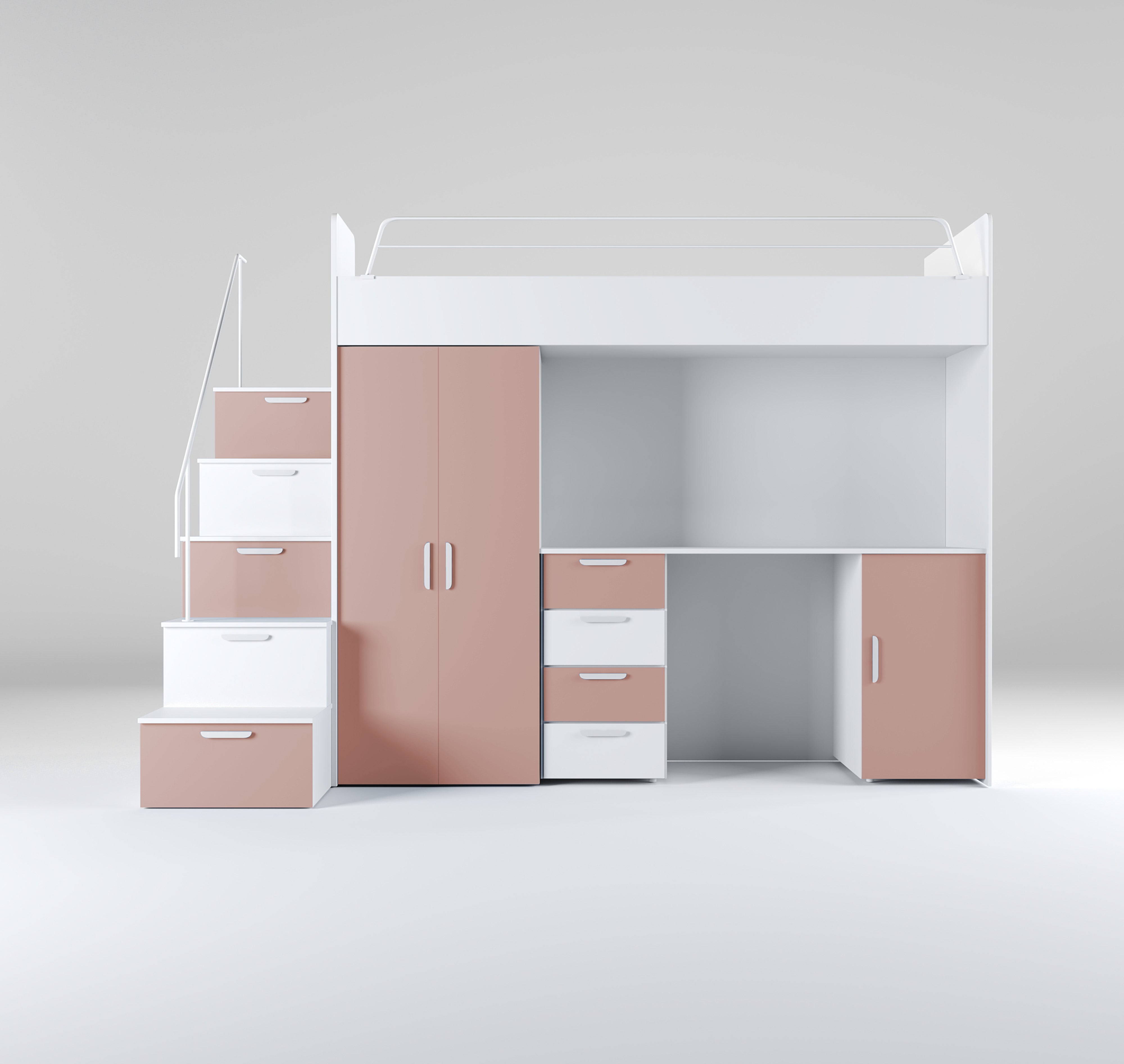 Kinderhochbett Dream Matte Oberfläche