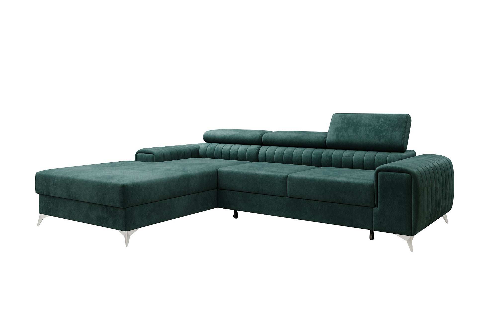 Designer Sofa Melinda mit Schlaf- und Klappfunktion