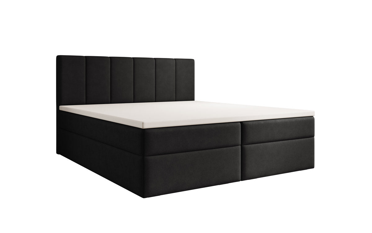 Boxspringbett Aurelia Stoff mit Stauraum