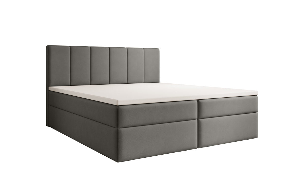 Boxspringbett Aurelia Stoff mit Stauraum