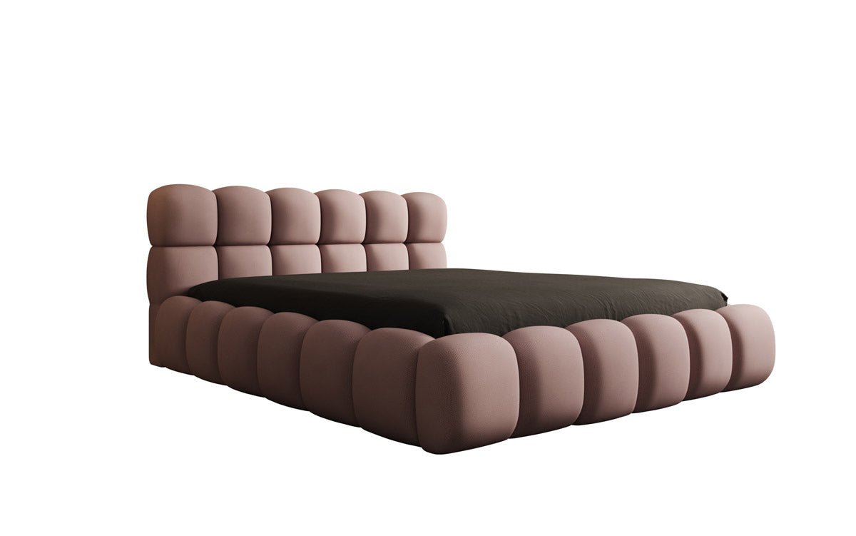 Designer Polsterbett Boston Stoff mit Stauraum