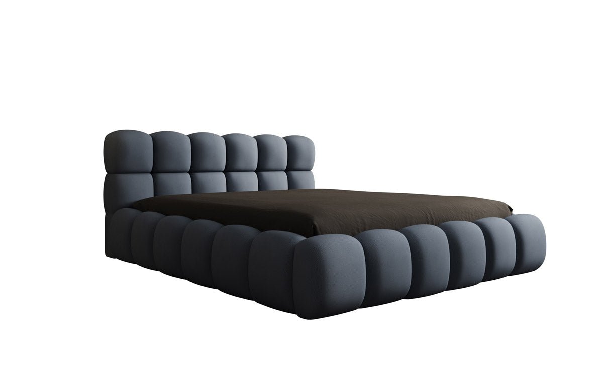 Designer Polsterbett Boston Stoff mit Stauraum