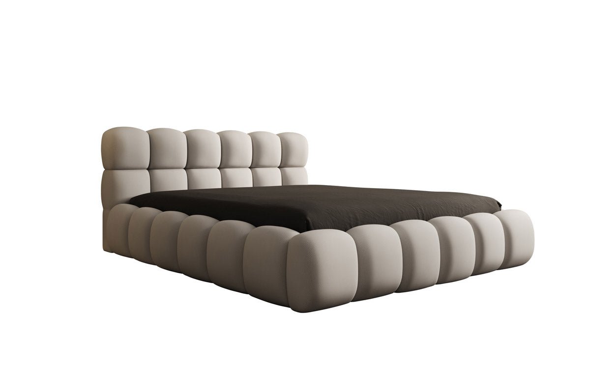 Designer Polsterbett Boston Stoff mit Stauraum