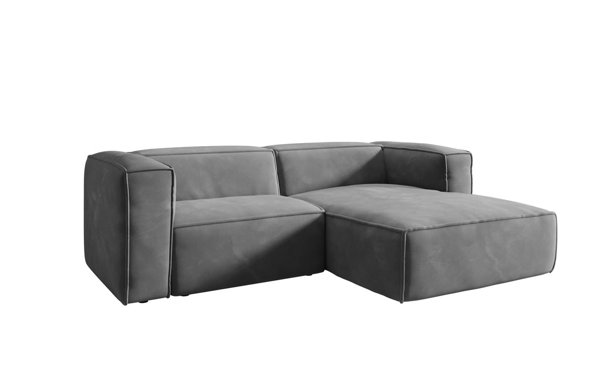 Designer Sofa Comfy L Mini in Samt