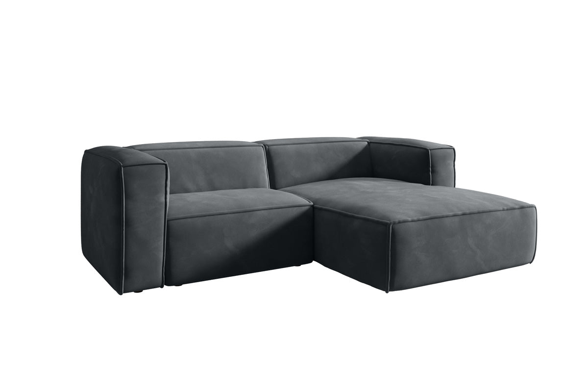 Designer Sofa Comfy L Mini in Samt