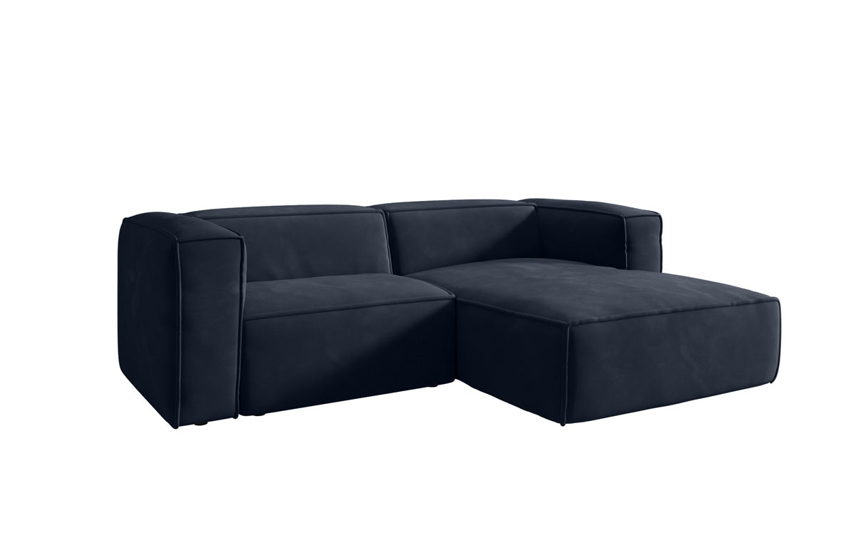 Designer Sofa Comfy L Mini in Samt