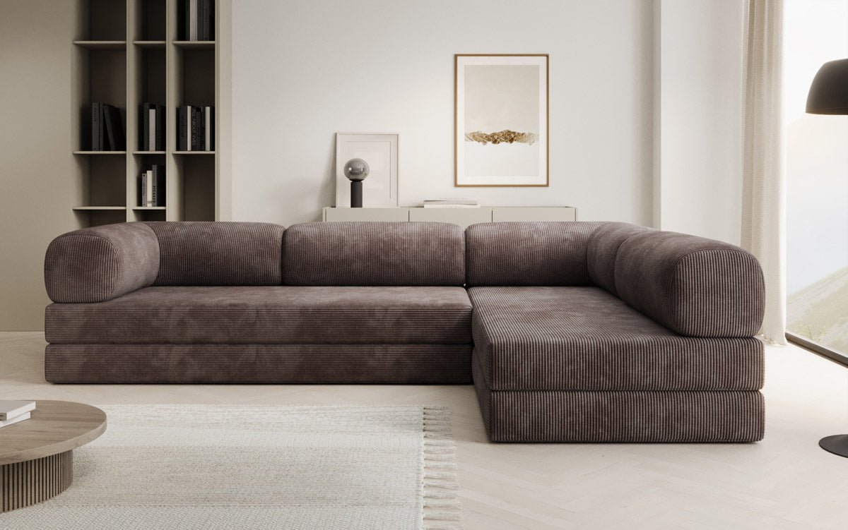Designer Sofa Lazy L in Cord