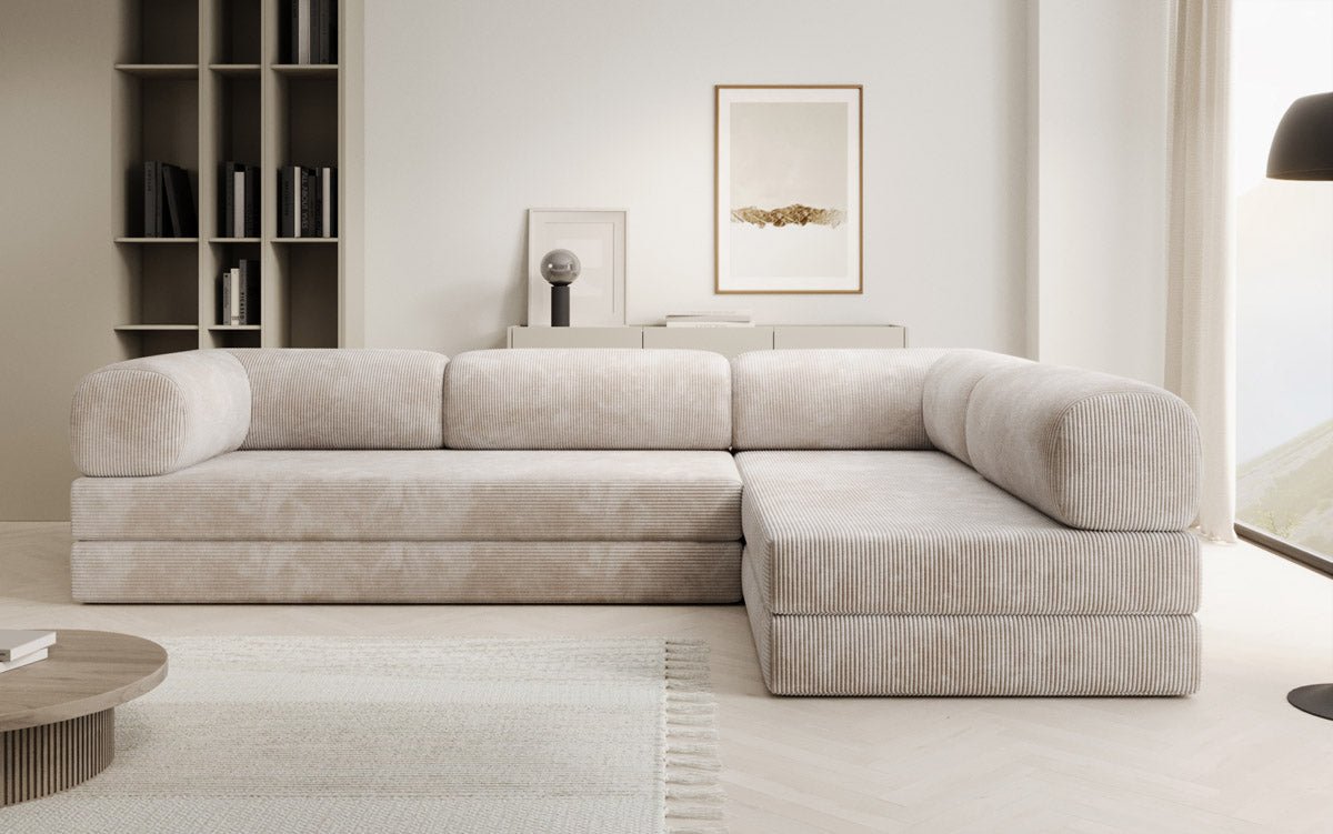 Designer Sofa Lazy L in Cord