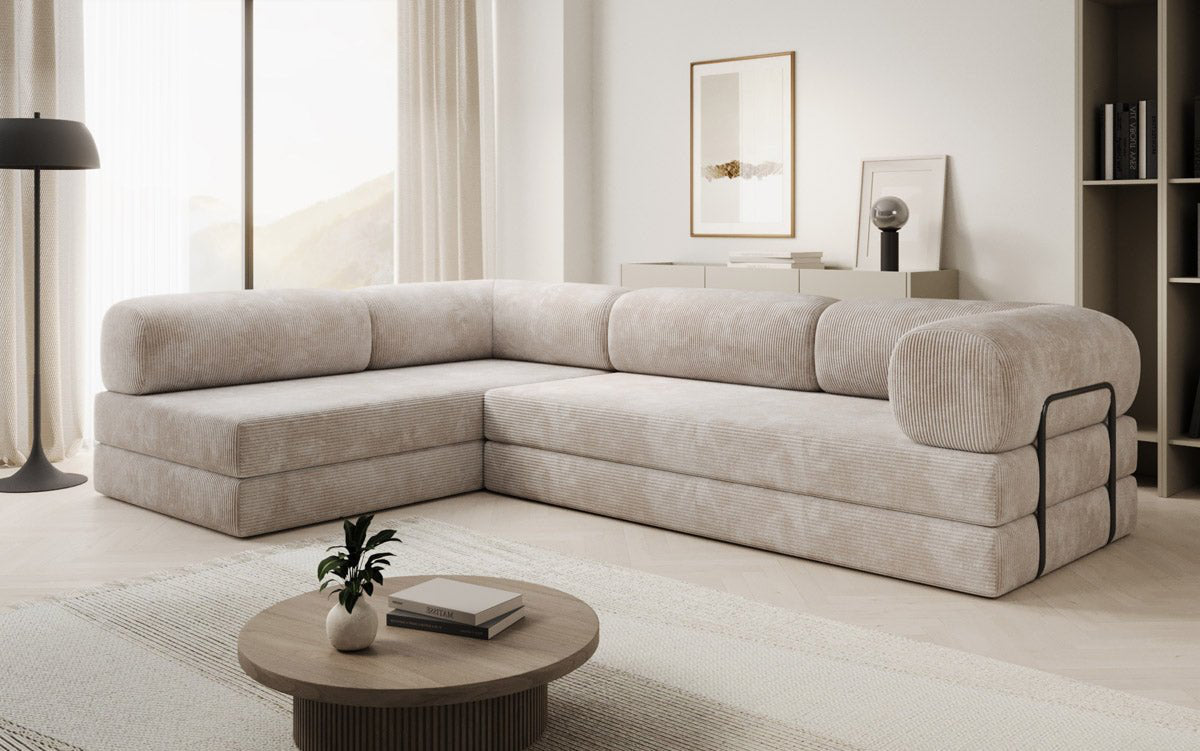 Designer Sofa Lazy L in Cord