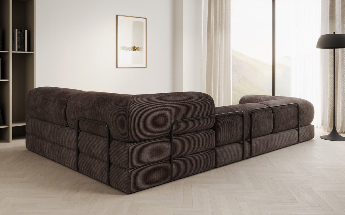 Designer Sofa Lazy L in Cord