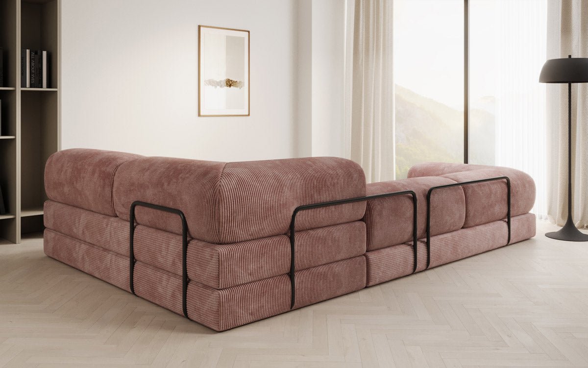 Designer Sofa Lazy L in Cord