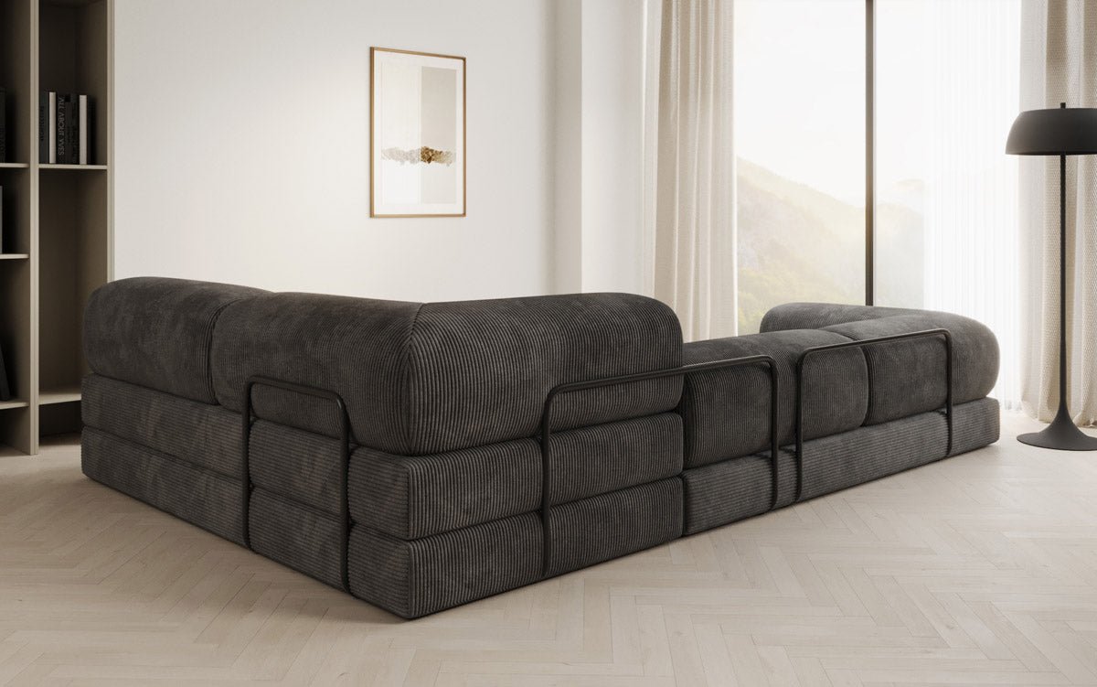 Designer Sofa Lazy L in Cord