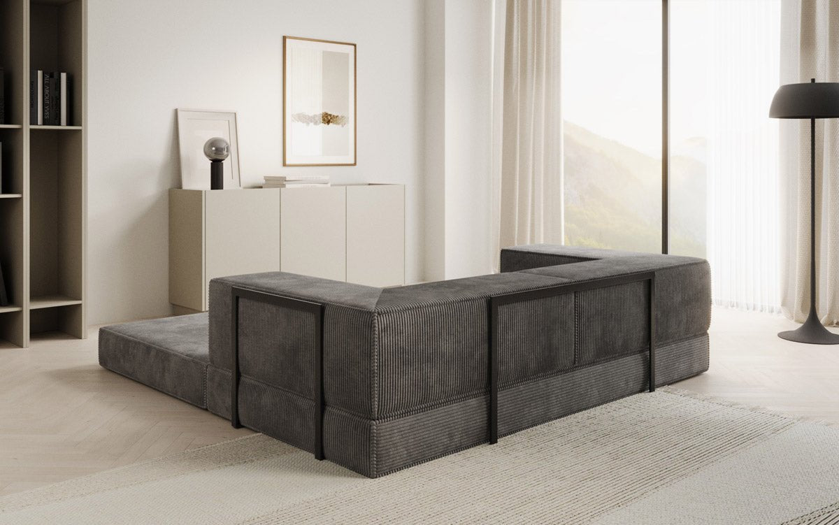 Designer Sofa Lazy 3 Sitzer in Cord