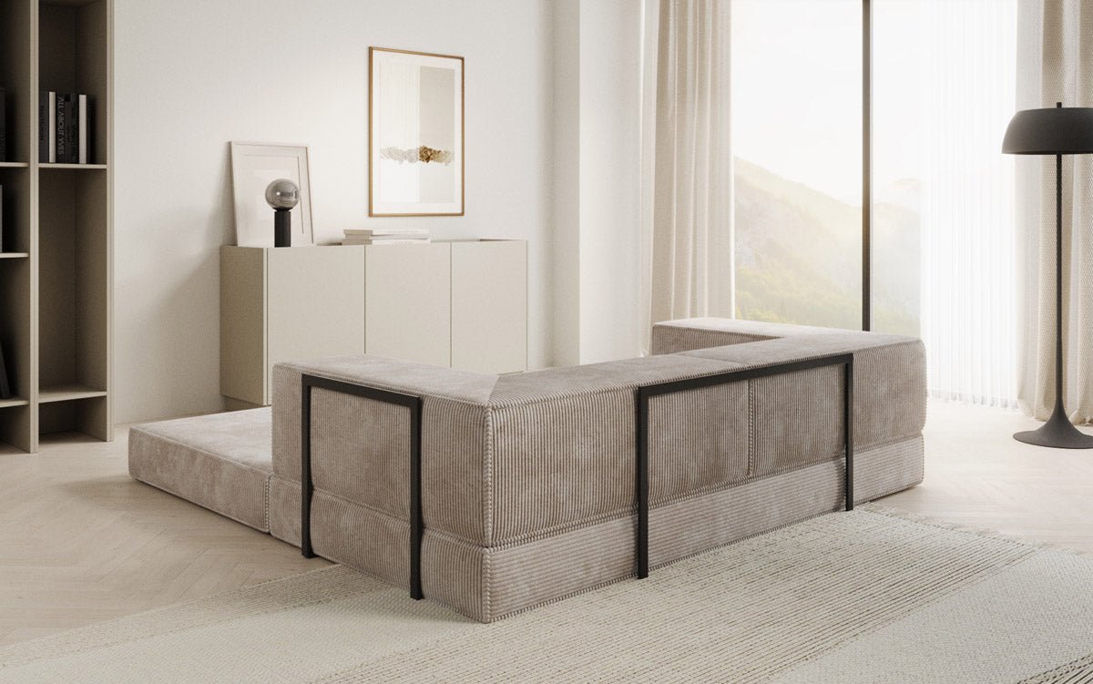 Designer Sofa Lazy 3 Sitzer in Cord
