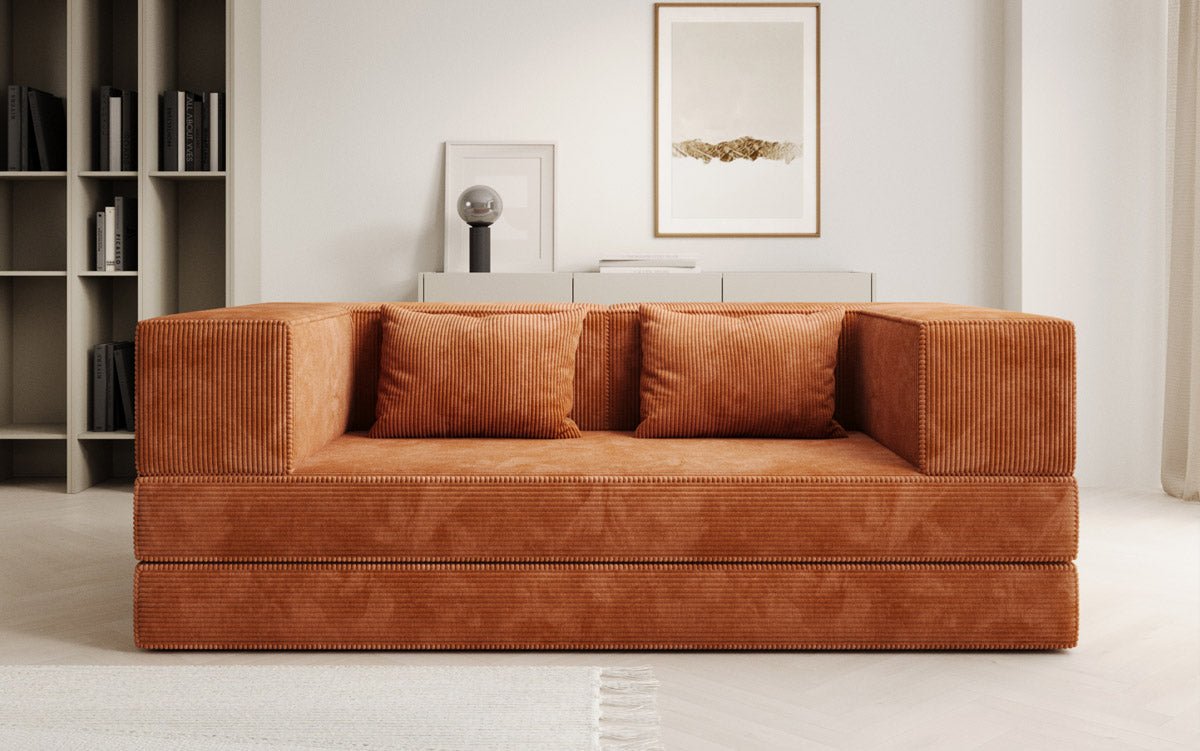 Designer Sofa Lazy 3 Sitzer in Cord