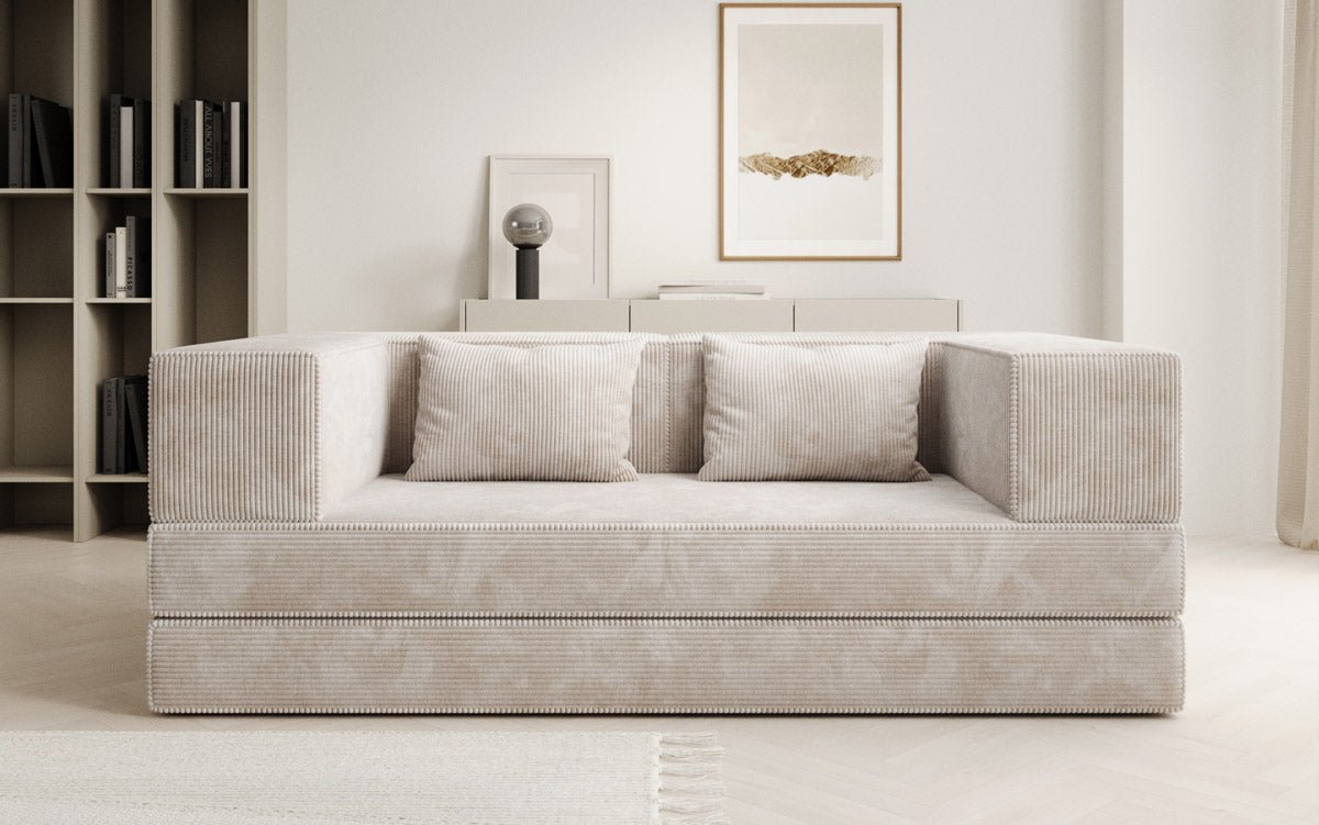 Designer Sofa Lazy 3 Sitzer in Cord