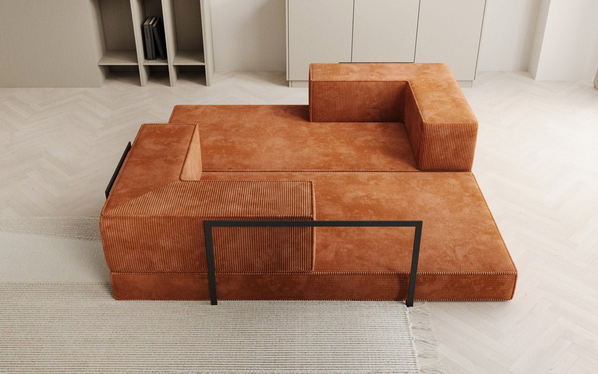 Designer Sofa Lazy 3 Sitzer in Cord