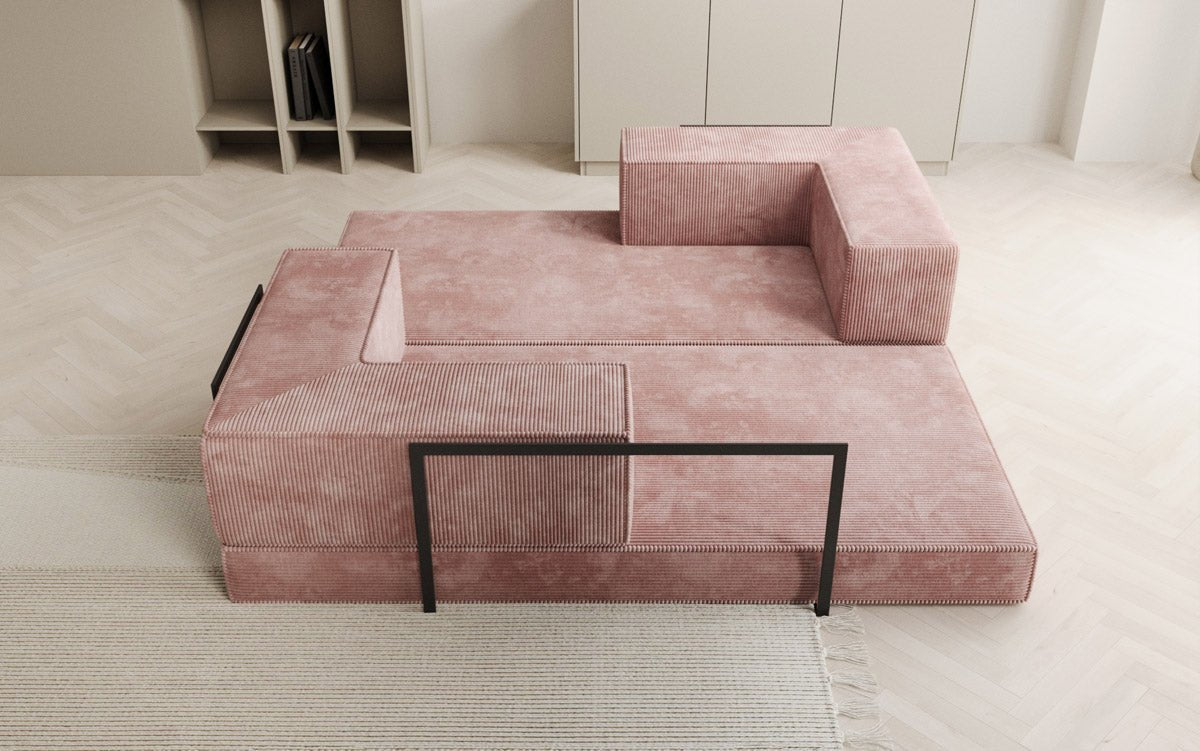 Designer Sofa Lazy 3 Sitzer in Cord