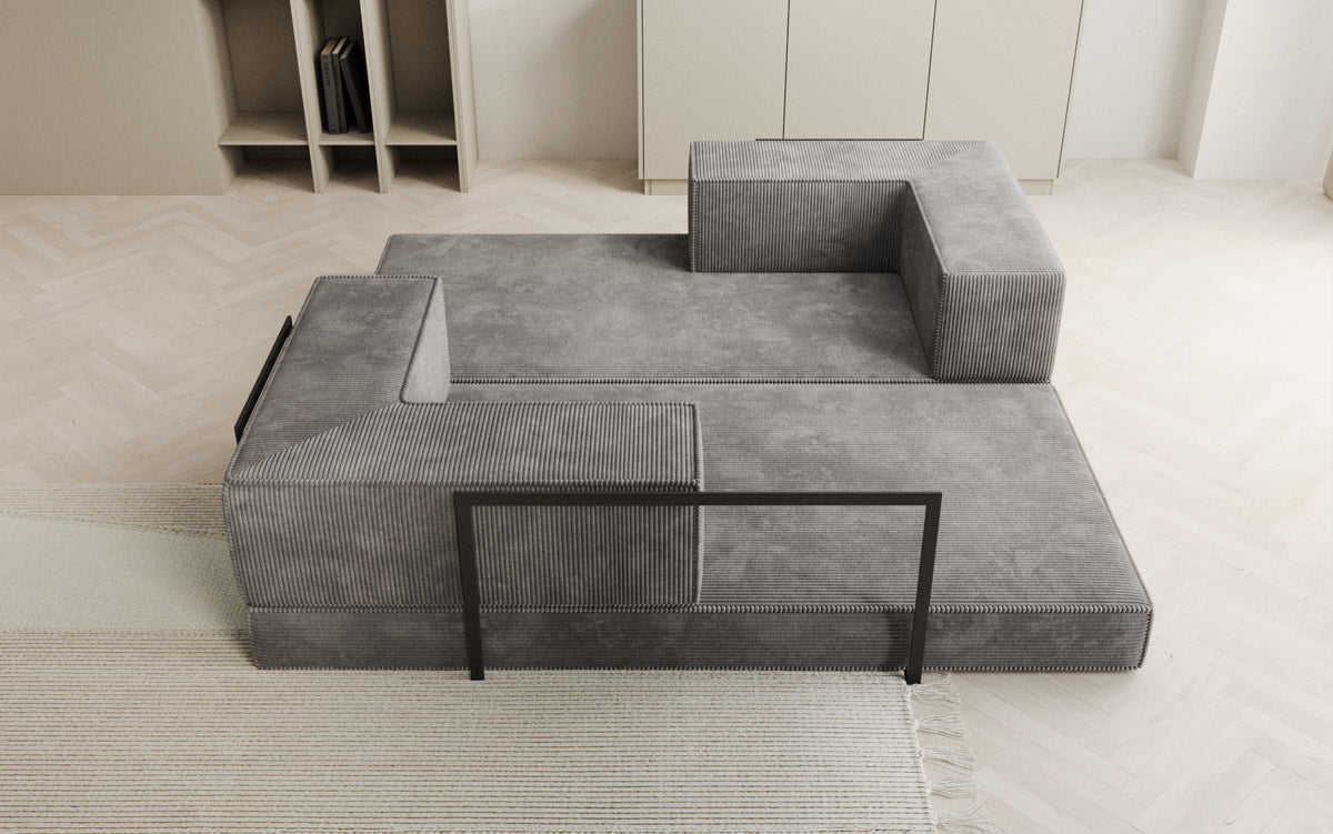 Designer Sofa Lazy 3 Sitzer in Cord