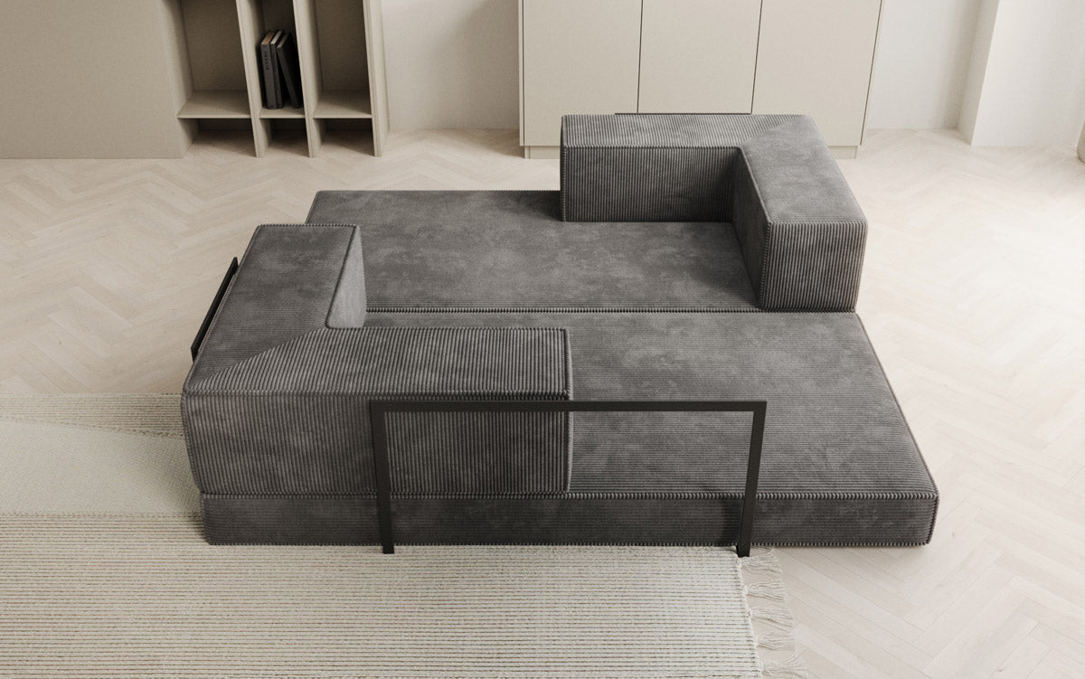 Designer Sofa Lazy 3 Sitzer in Cord