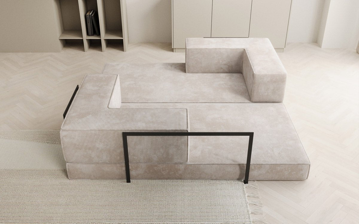 Designer Sofa Lazy 3 Sitzer in Cord