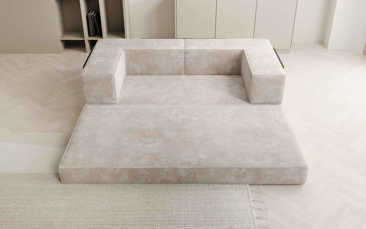 Designer Sofa Lazy 3 Sitzer in Cord