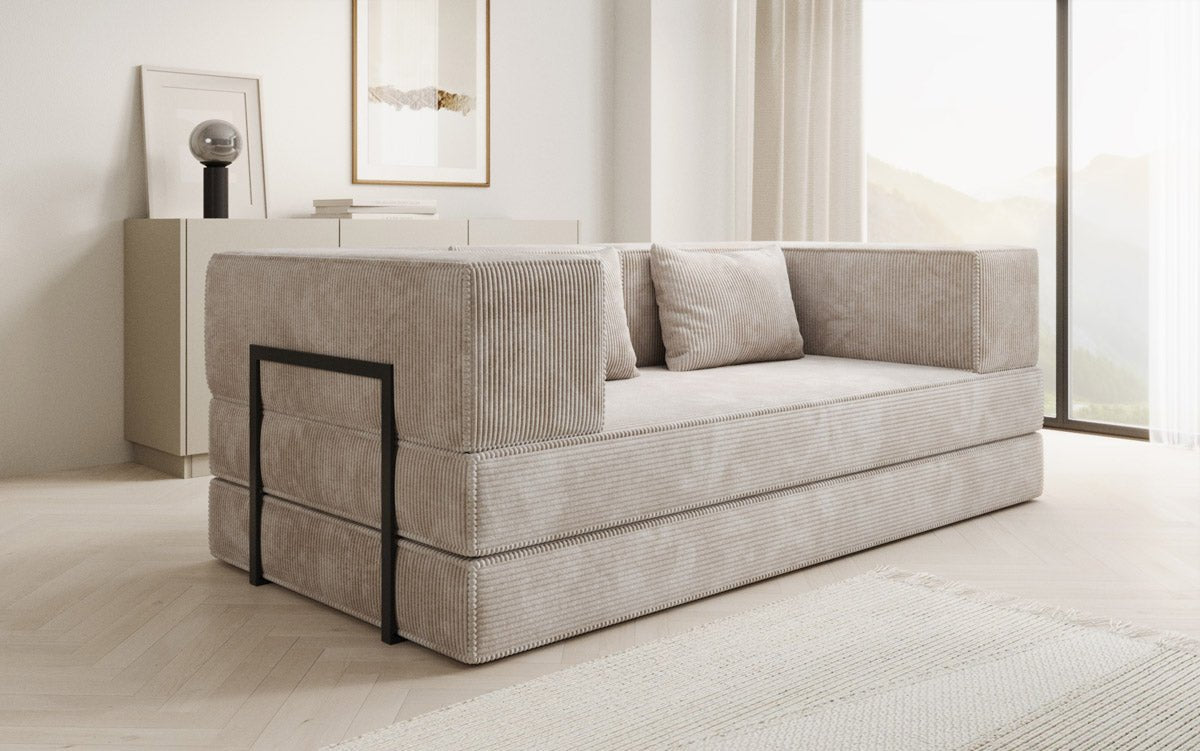Designer Sofa Lazy 3 Sitzer in Cord
