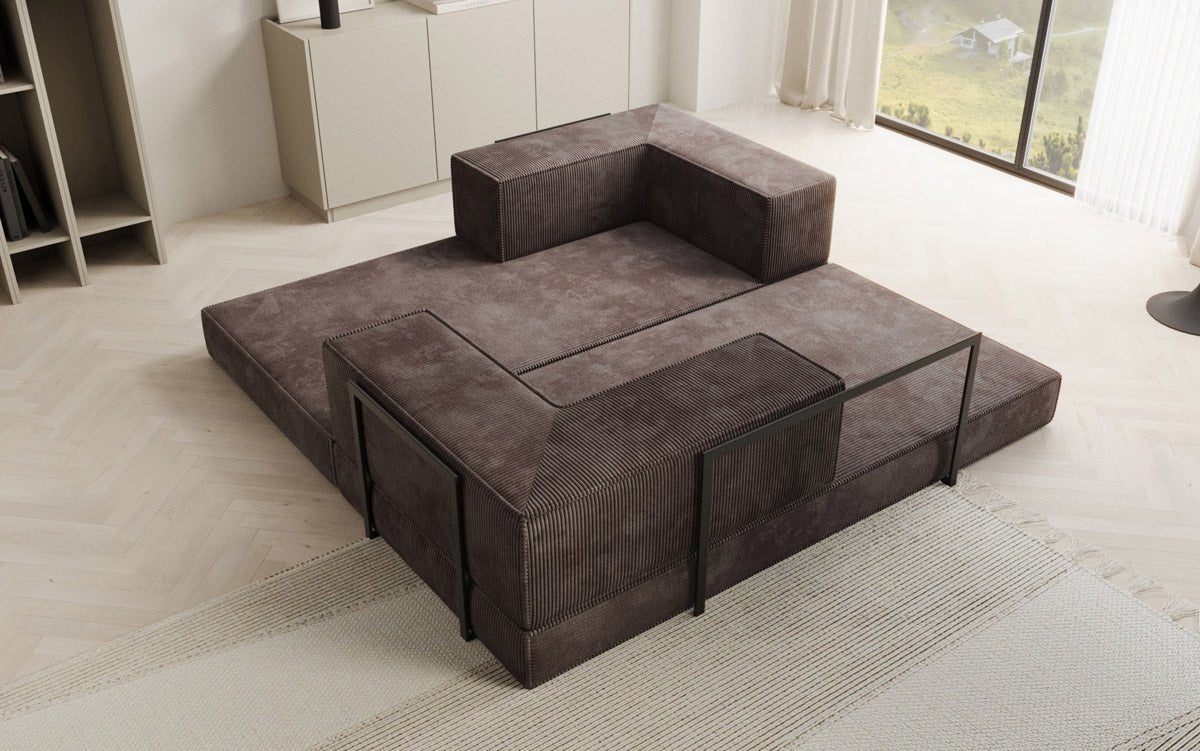 Designer Sofa Lazy 3 Sitzer in Cord