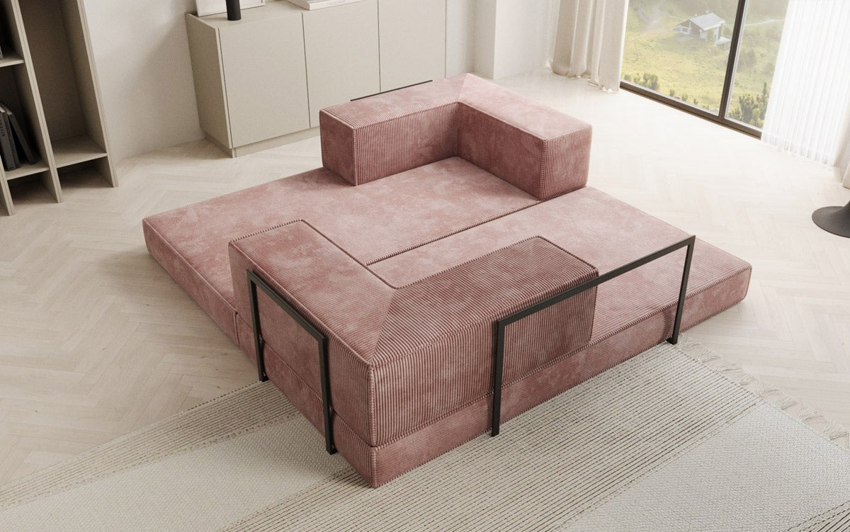 Designer Sofa Lazy 3 Sitzer in Cord