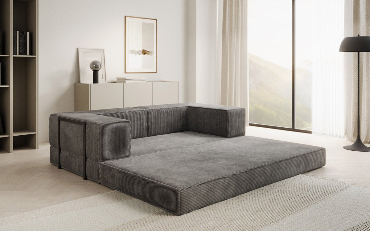 Designer Sofa Lazy 3 Sitzer in Cord