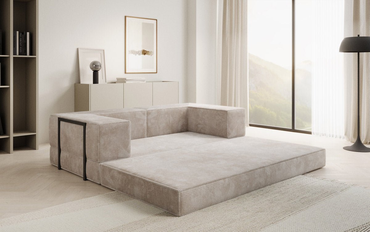 Designer Sofa Lazy 3 Sitzer in Cord