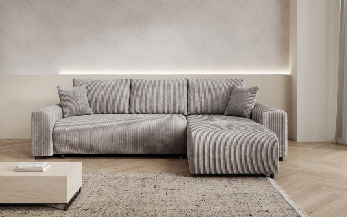 Designer Sofa Hanna mit Schlaffunktion und Stauraum