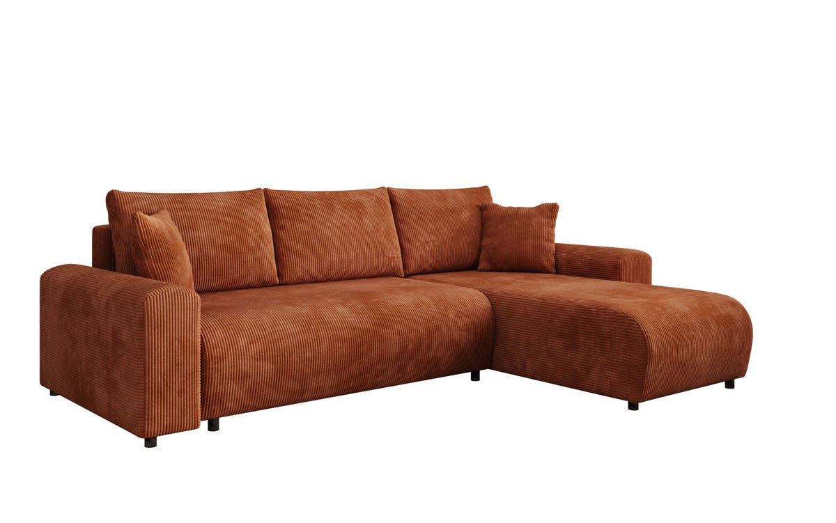 Designer Sofa Hanna mit Schlaffunktion und Stauraum