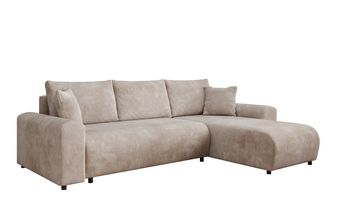 Designer Sofa Hanna mit Schlaffunktion und Stauraum